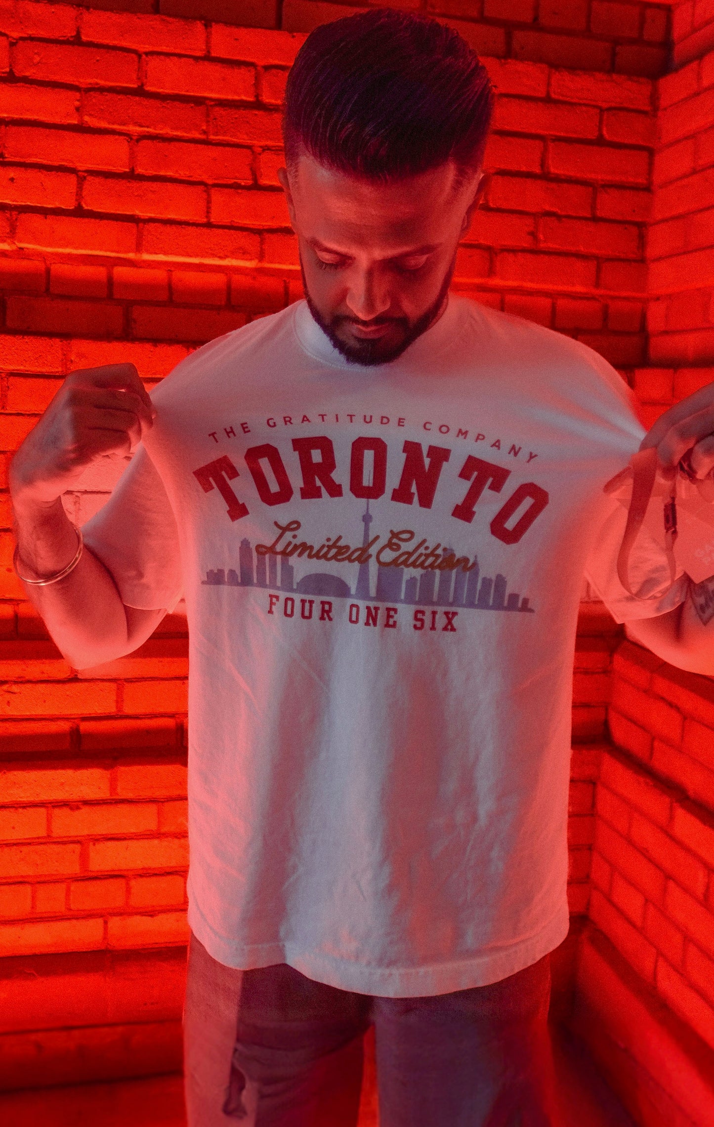 416 Gratitude Tee – Limited Edition ONE SIZE (LARGE)