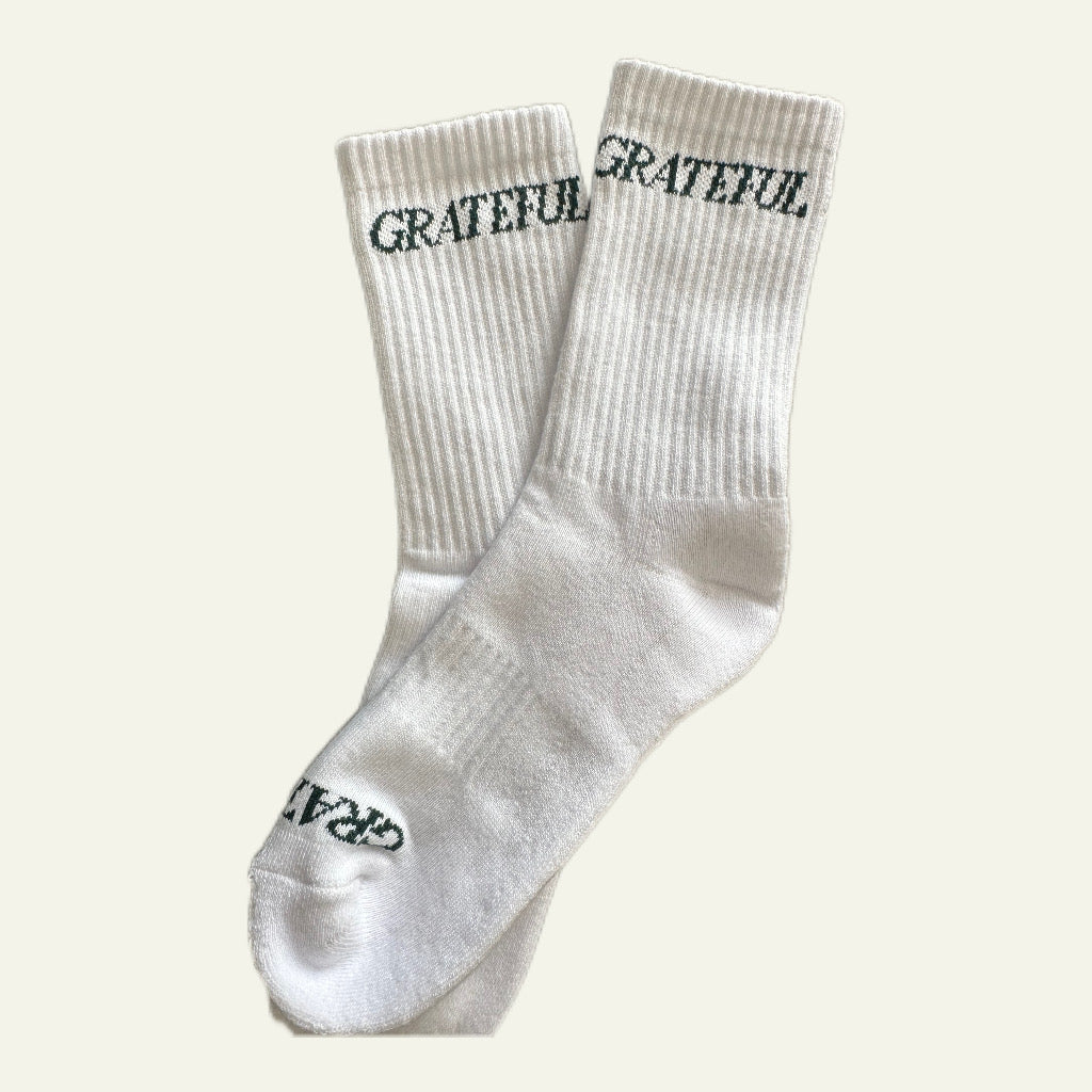 Grounded in Gratitude Socks